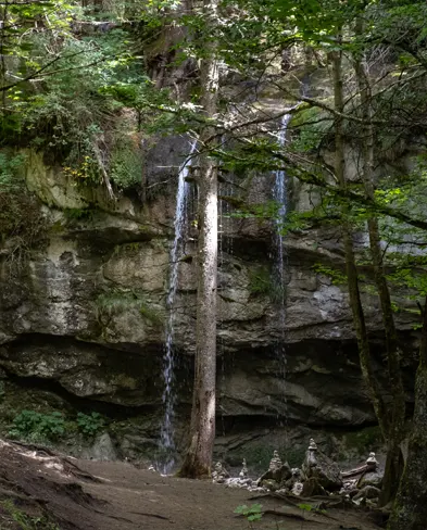 La cascade de la Fauge